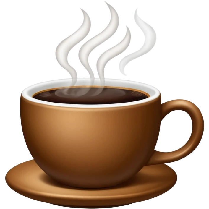 Vaso de cafe emoji