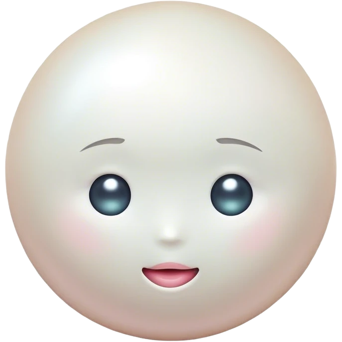 The pearl emoji