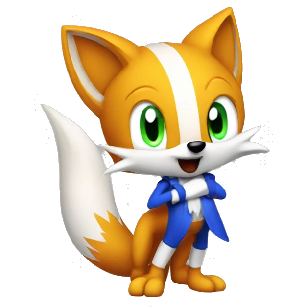 tails sonic fox emoji