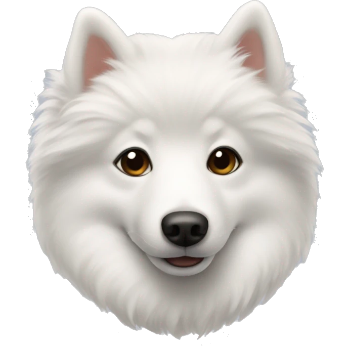 mini american eskimo emoji