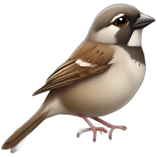 cute little sparrow emoji