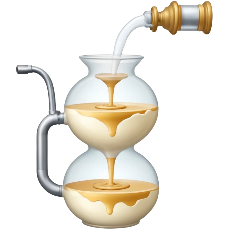 creme fouette dans un siphon emoji