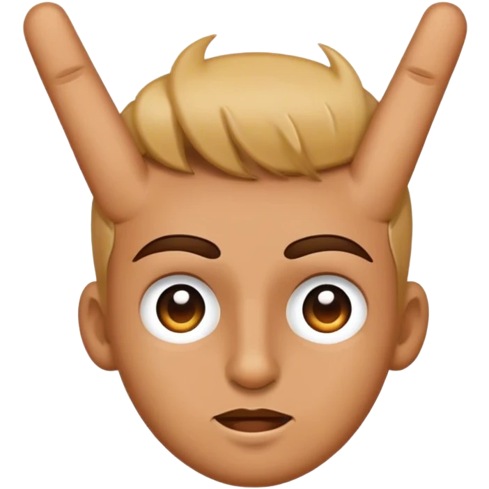 face with middle fingers in front  emoji