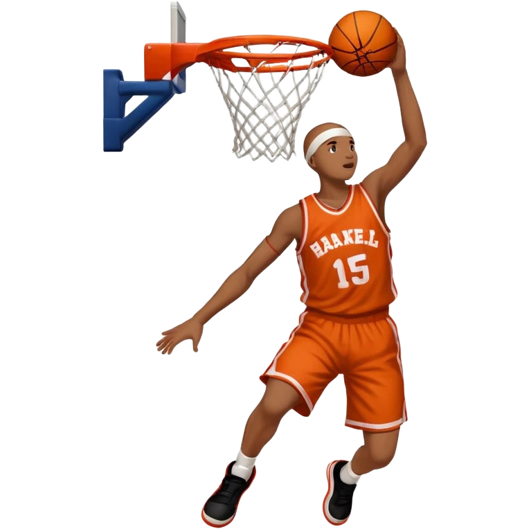 Person getting dunked on emoji