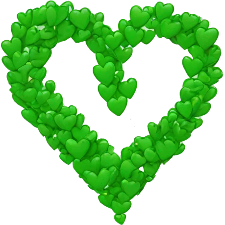 Heart green  emoji
