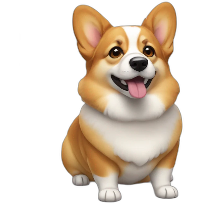 FATTEST WELSH CORGI emoji