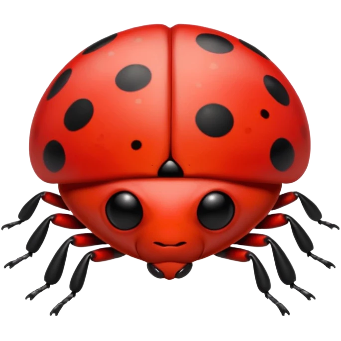 a badass ladybug with sunglasses  emoji
