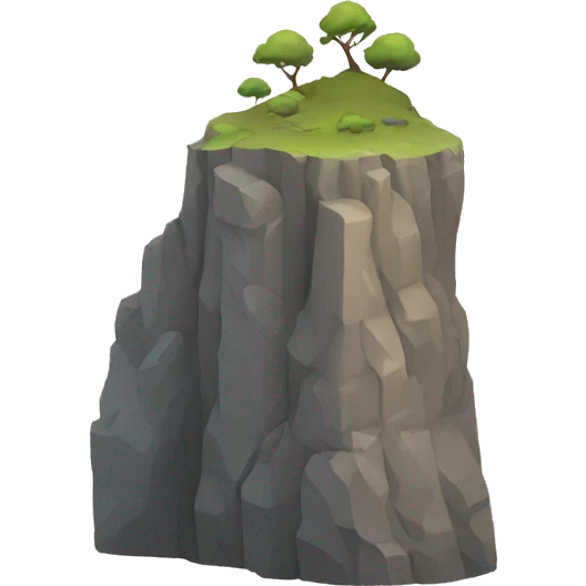 cliff emoji