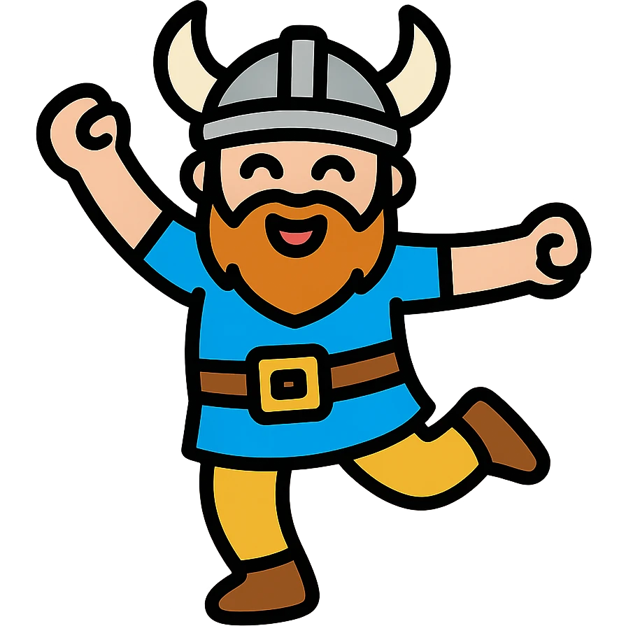 dancing viking emoji