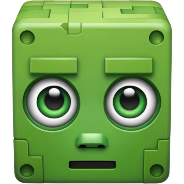 minekraft alien emoji