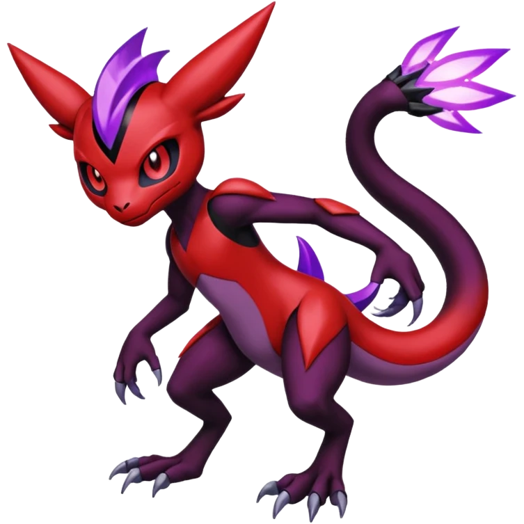 Meloetta-Guilmon-Darkrai-Pokémon-Digimon-Fakémon-fusion-hybrid-creature emoji