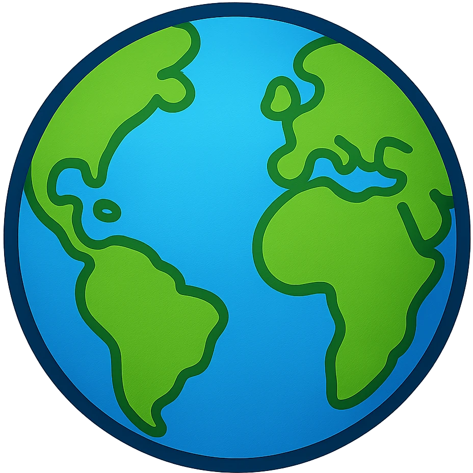 blue planet emoji emoji