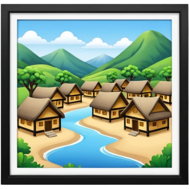 Bam village emoji