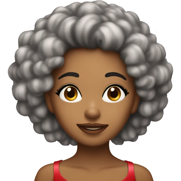 Cute coquette christmas emoji