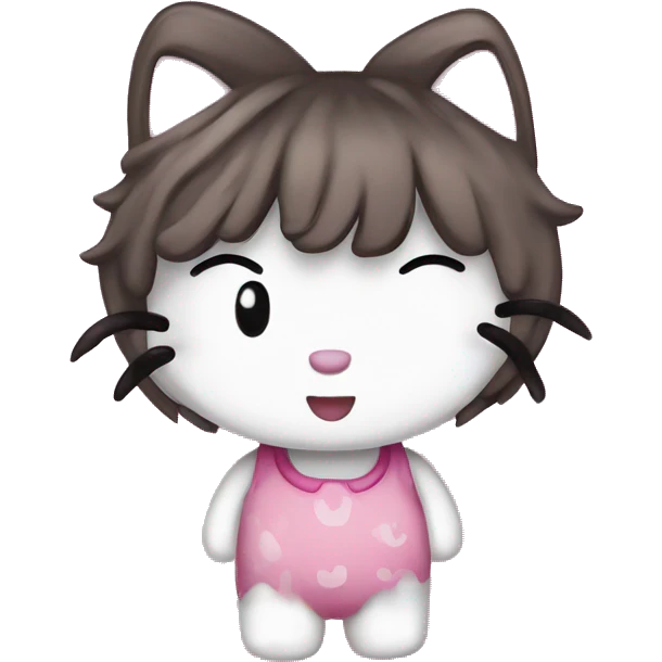 Hello kittty emoji