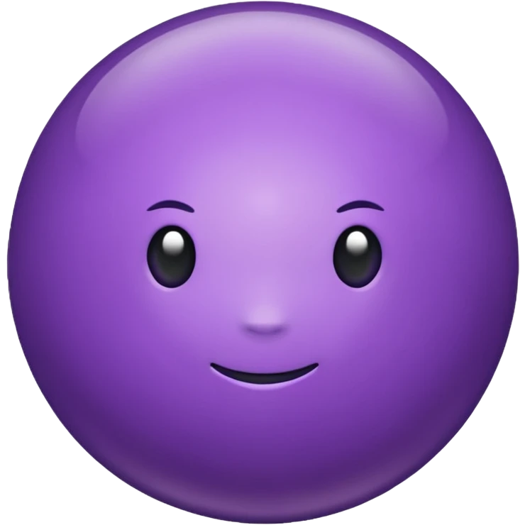 Purple emoji