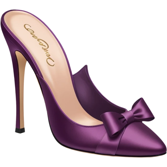 Agent Provocateur Elice Plum Mules
 emoji