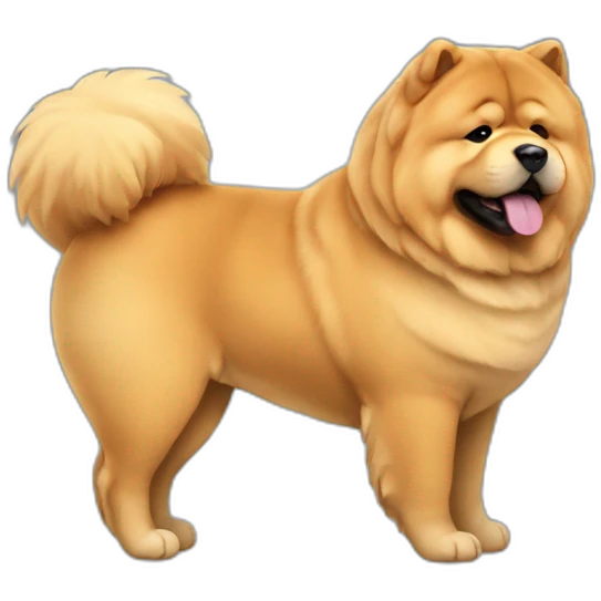 Chow chow emoji
