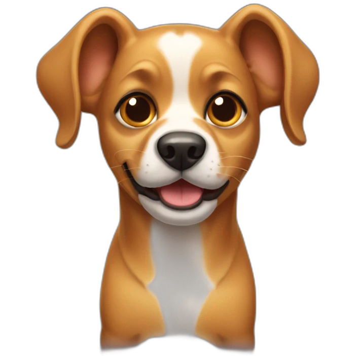 brazilian caramel dog emoji