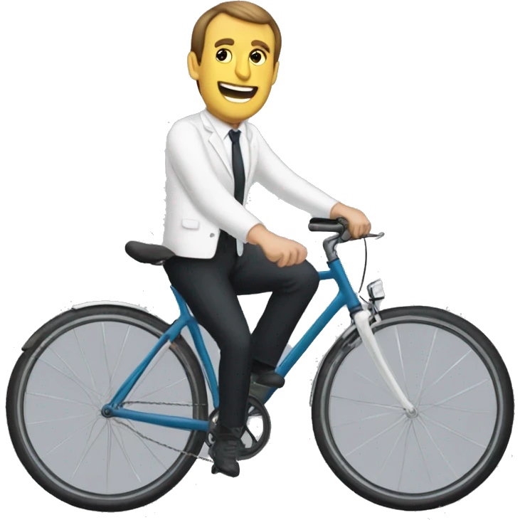 macron vélo emoji