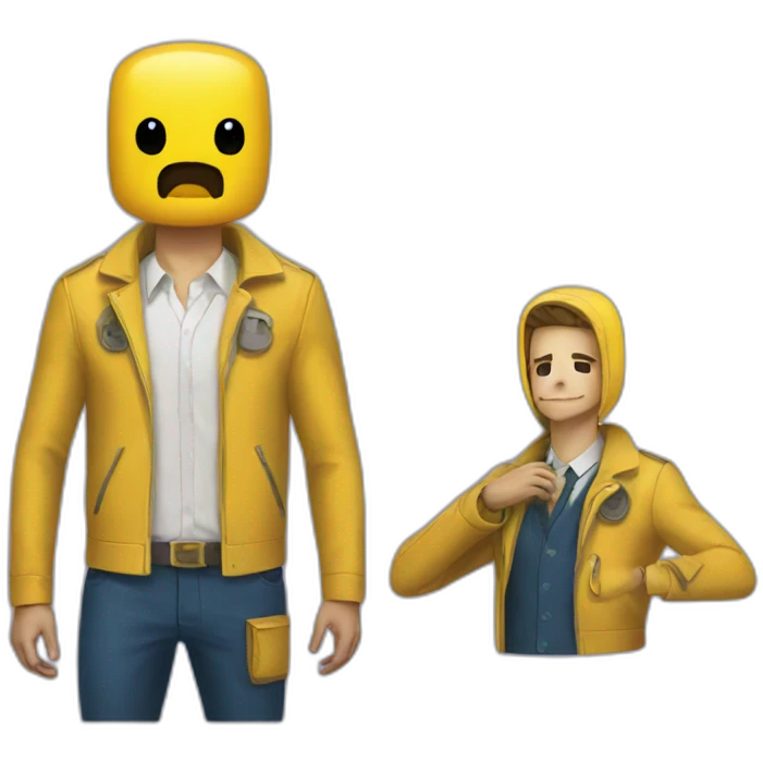 adventure time jake suit emoji