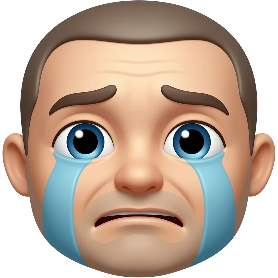 crying face emoji