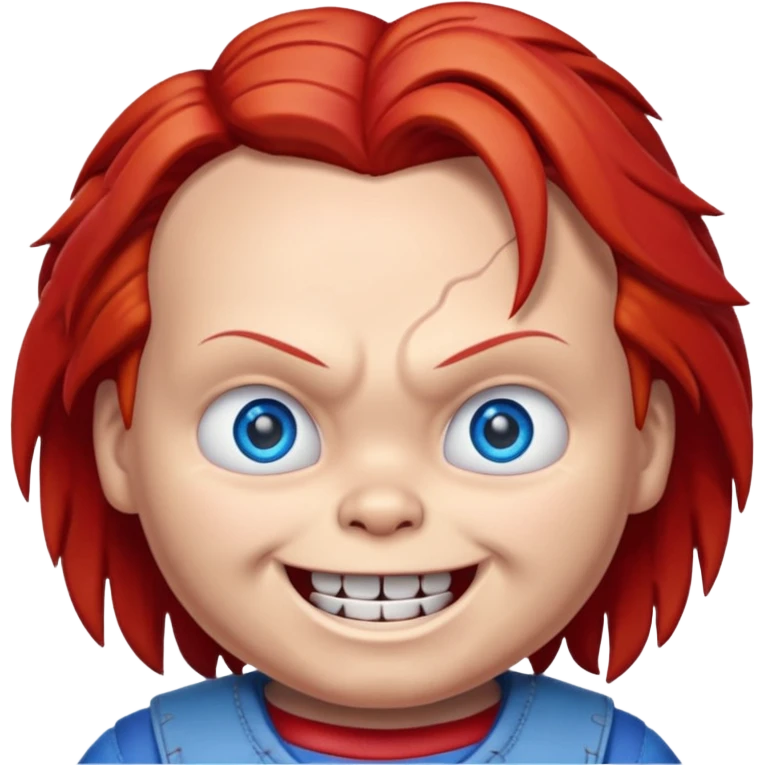 Un emojin de chuky emoji