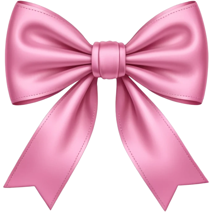 Pink bow emoji