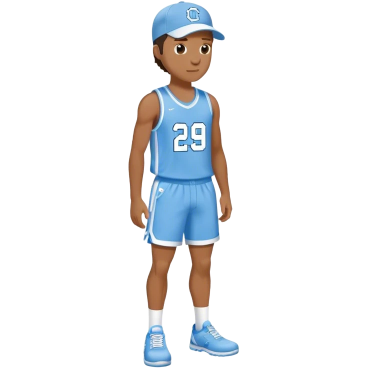 unc chapel hill basketball mascot emoji