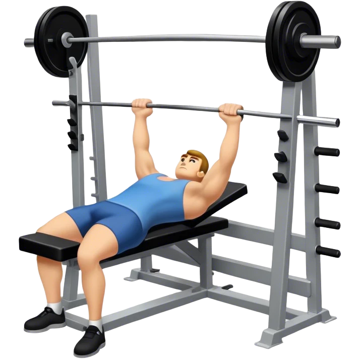 close-grip flat-benchpress emoji