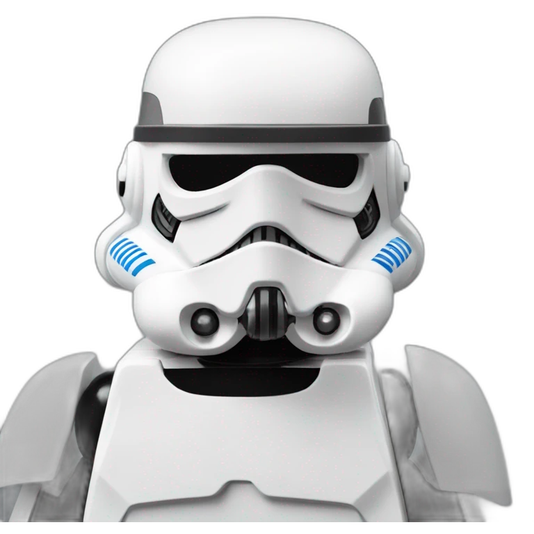Cool Lego Stormtrooper emoji