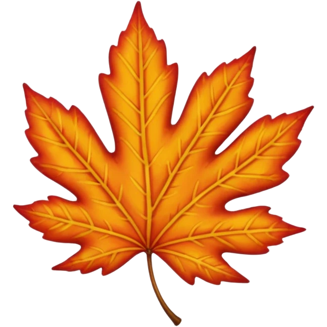 emoji of fall leaf emoji