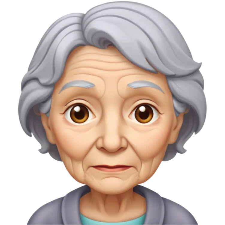 An old woman emoji