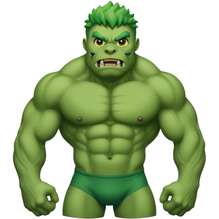 A monster that is very buff that it coould destroy emoji