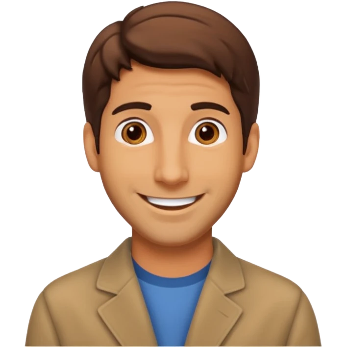 Ross Geller from the Friends TV show emoji
