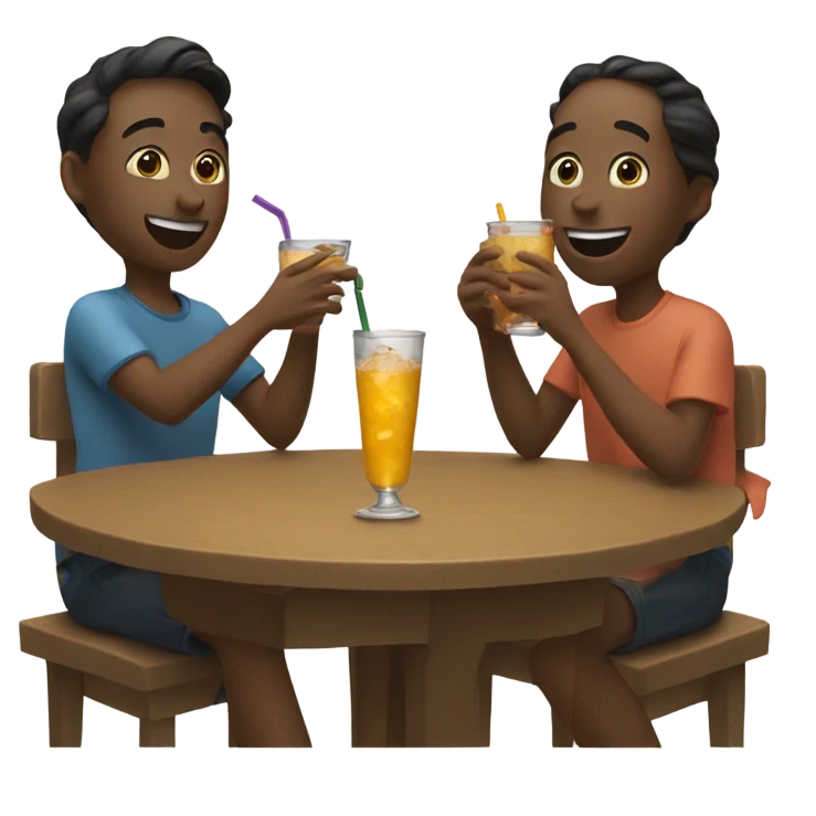 Drinking buddies emoji