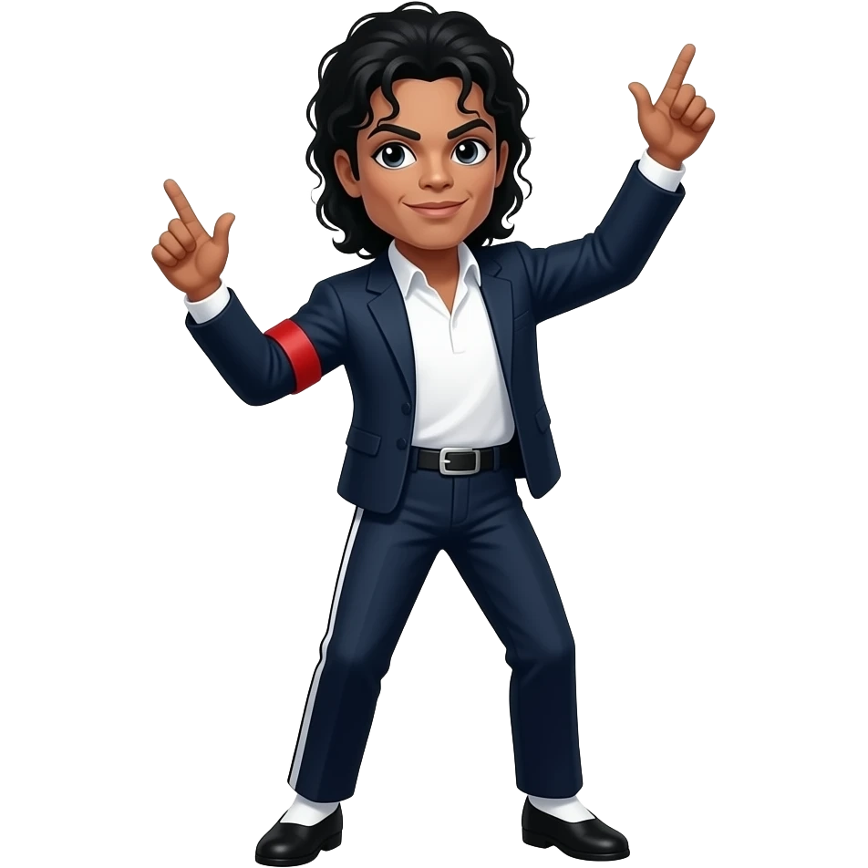 michael jackson dancing emoji
