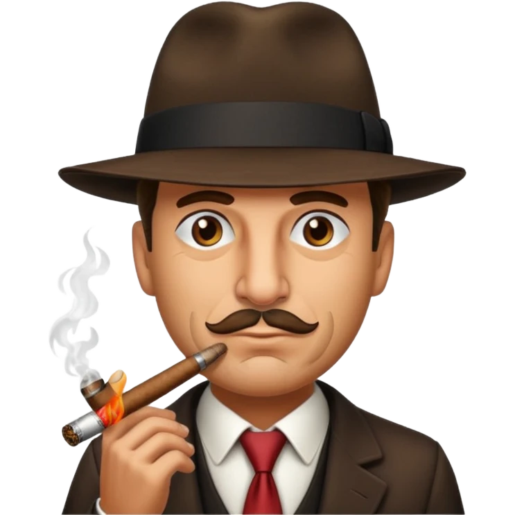 mafia boss cigar emoji