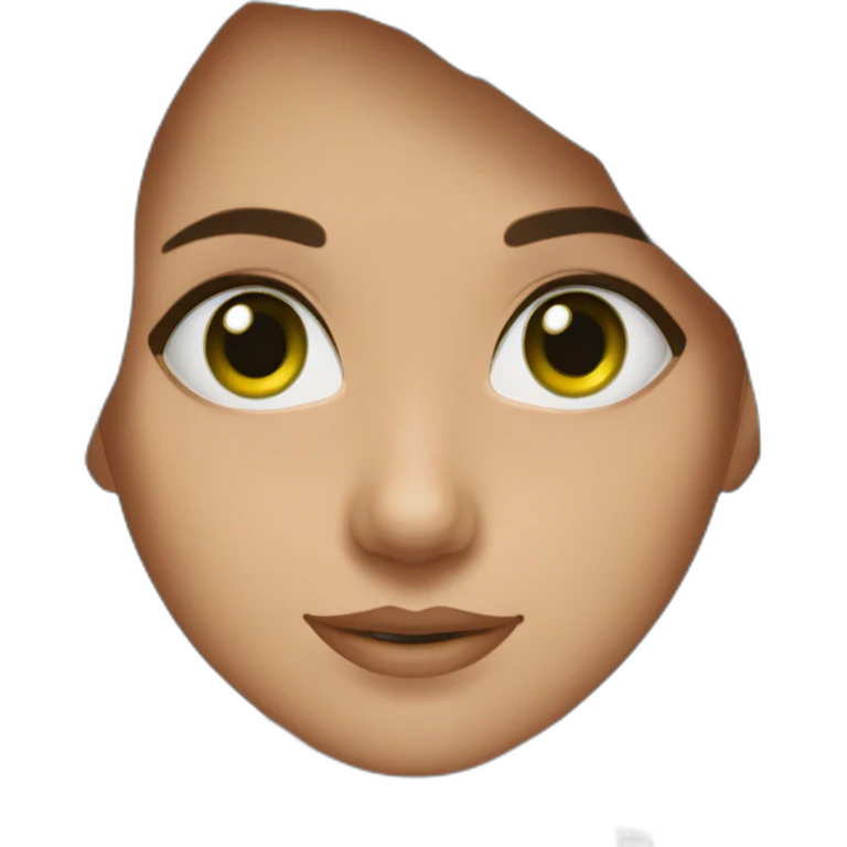 straightbrownhair-greeneyes-portuguesegirl emoji