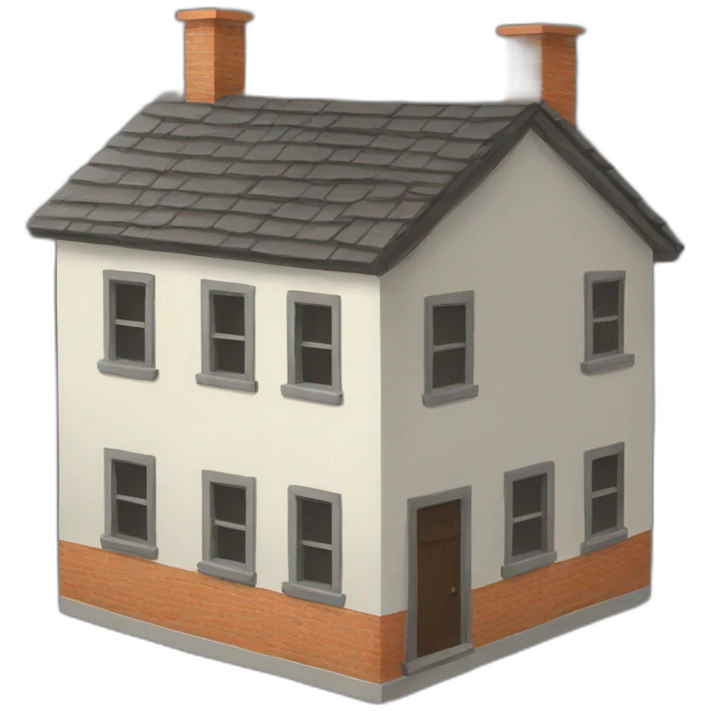 broken-house emoji