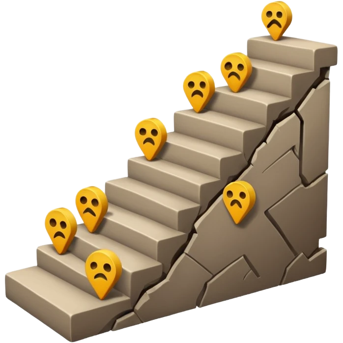 broken customer journey emoji
