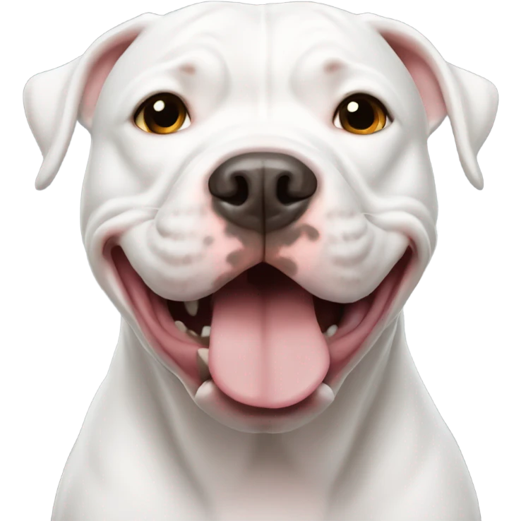 white pitbull emoji