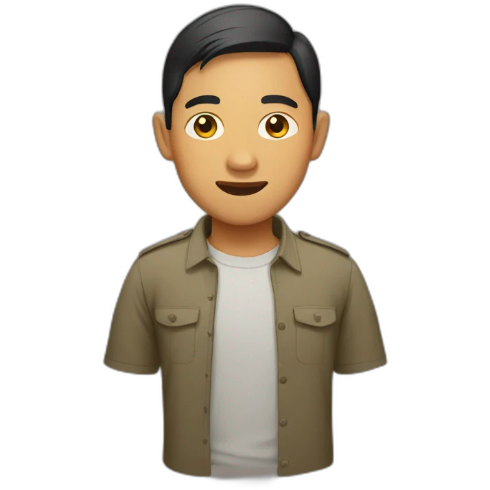 Burmese dude emoji