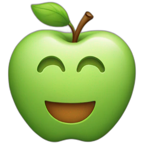 apple inc., but colorful emoji