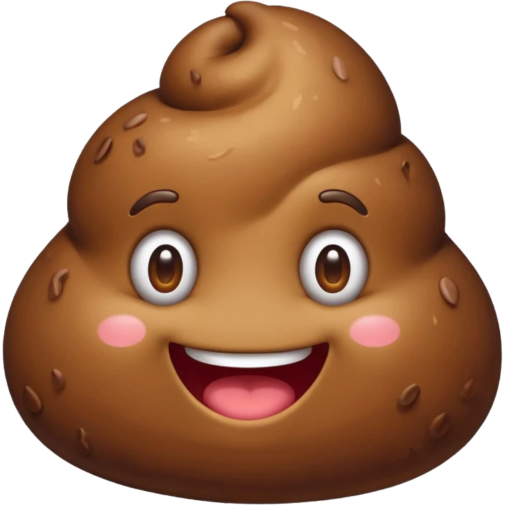 Un caca qui rigole emoji