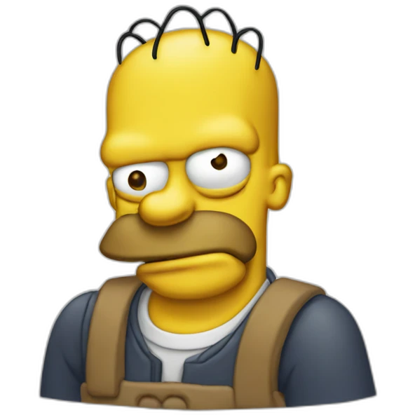 Hommer simpson emoji