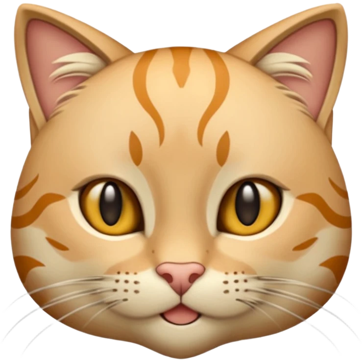 котик новогодний с бантом emoji