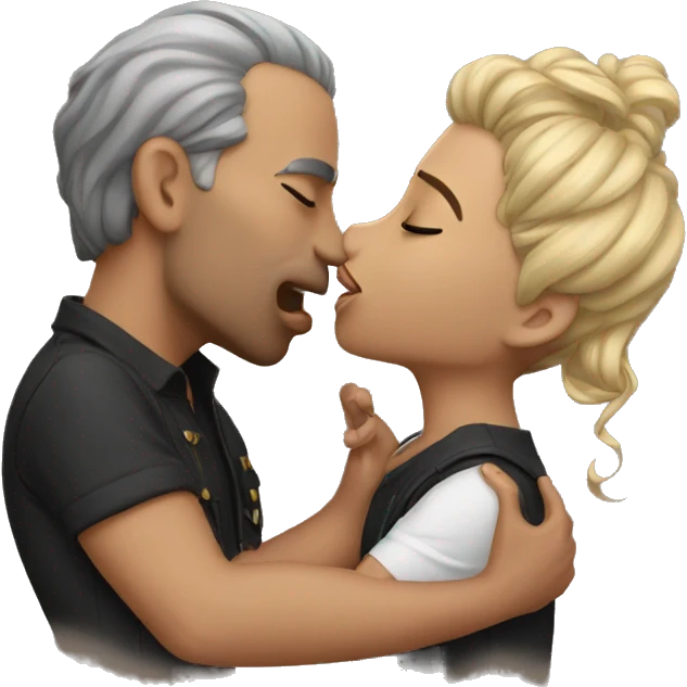 Kiss kiss kiss emoji