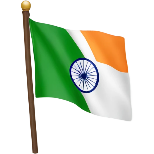 an indian flag  emoji