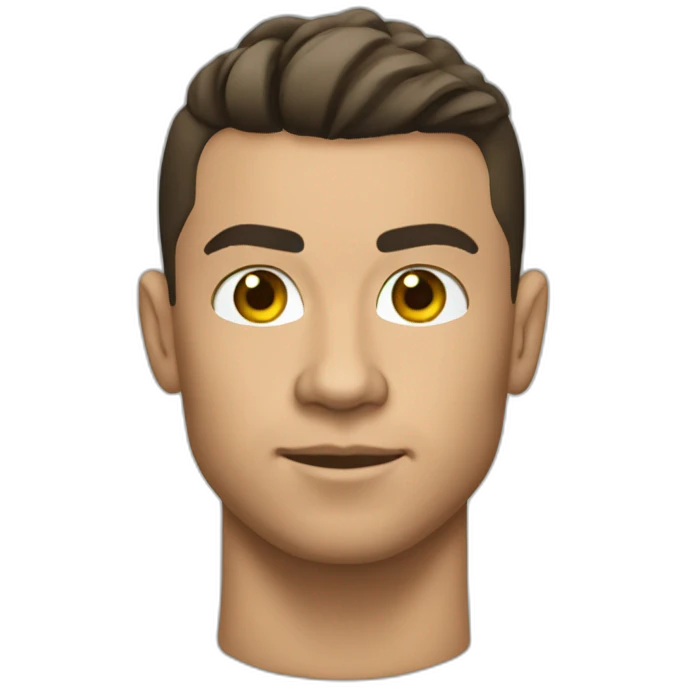 Ronaldo qui marque un but emoji
